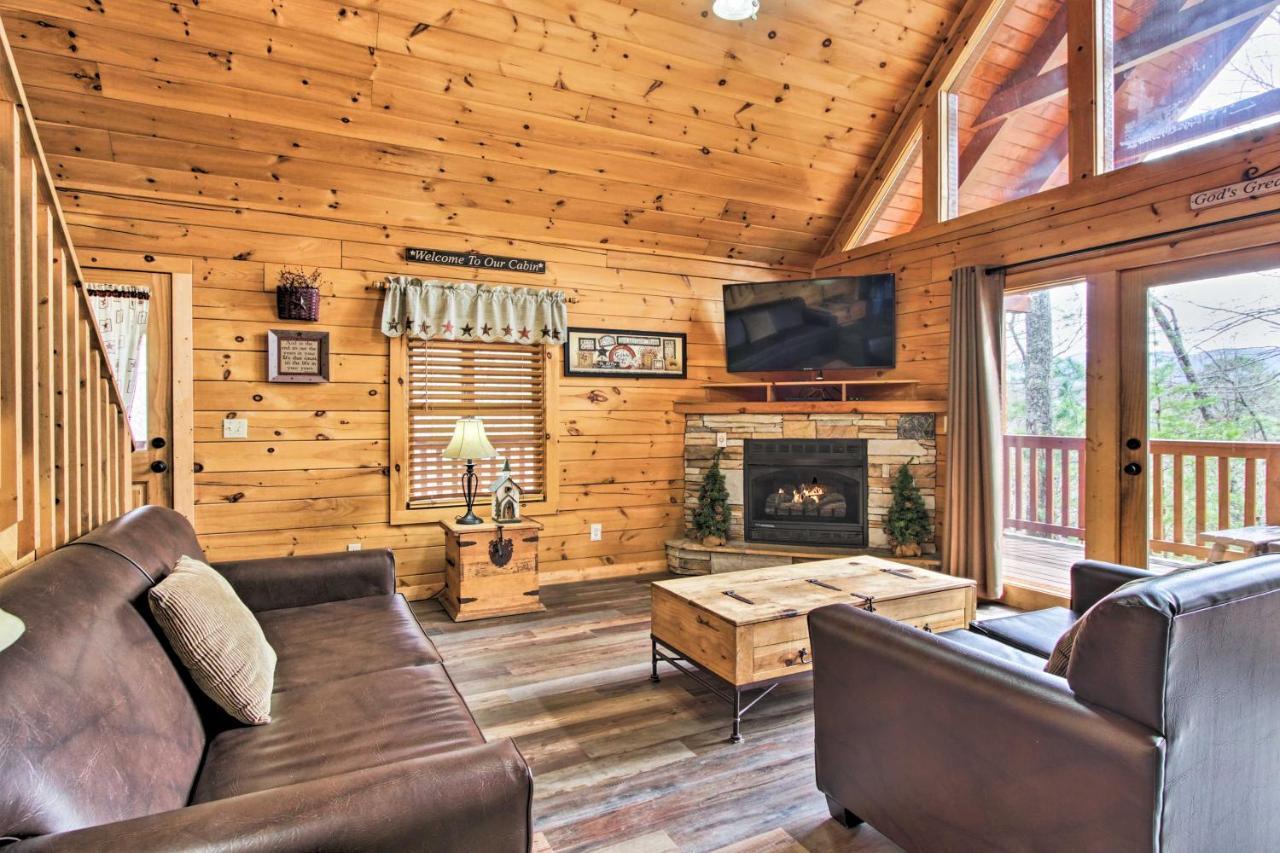 Gatlinburg Mountain Cabin With Grill And Pool Table! ภายนอก รูปภาพ